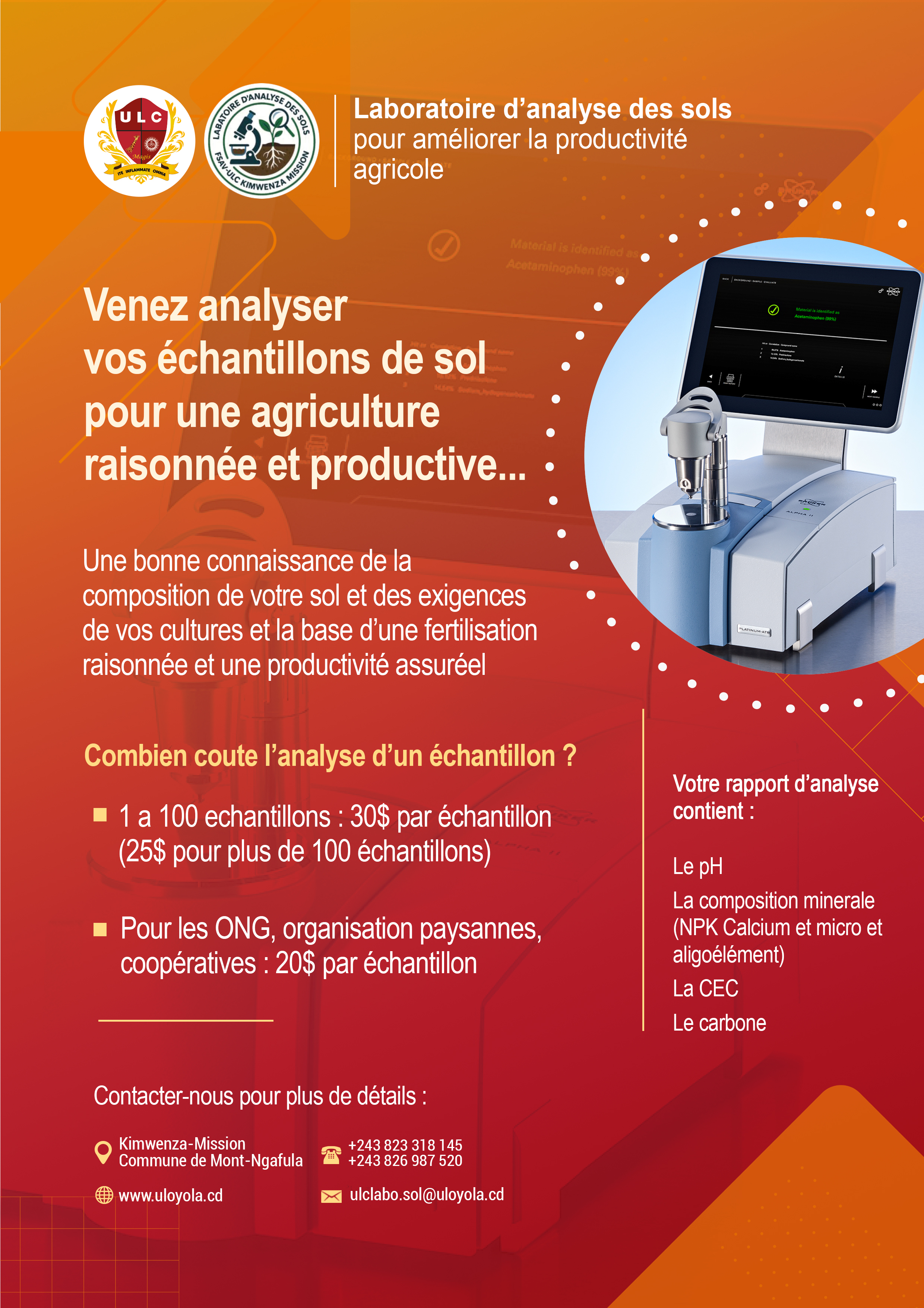 CONNAISSEZ VOTRE SOL, MAÎTRISEZ VOTRE RENDEMENT