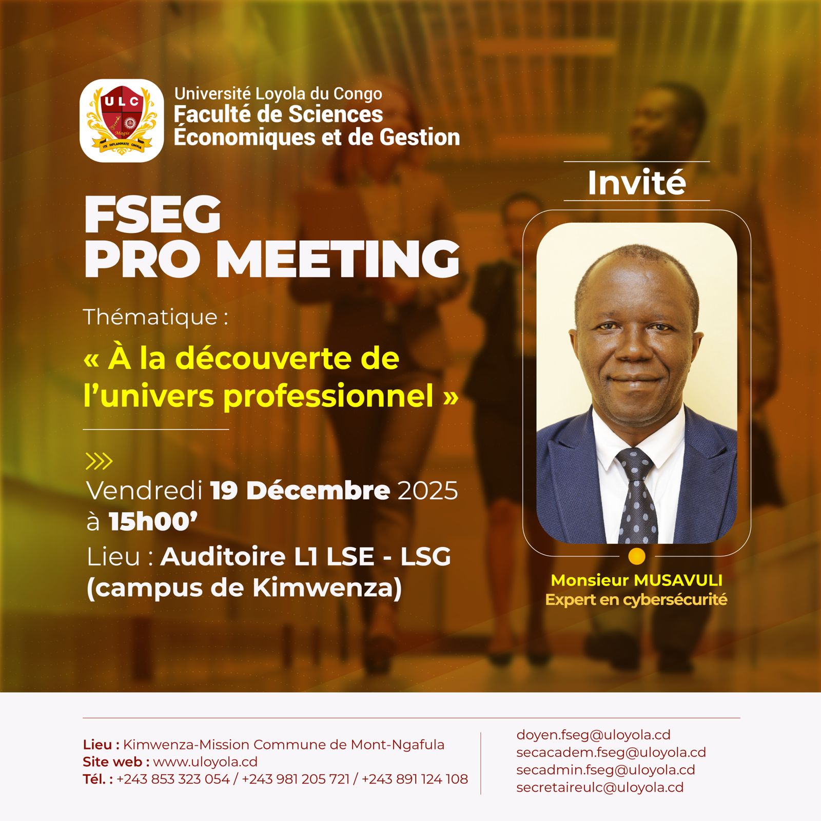 À LA DÉCOUVERTE DE L’AVENIR PROFESSIONNEL