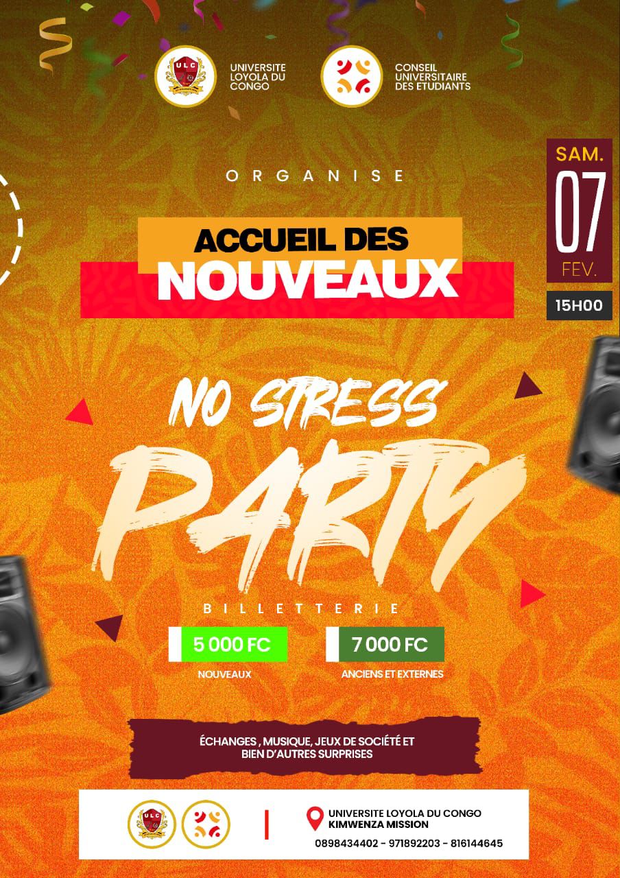 ACCUEIL DES NOUVEAUX ÉTUDIANTS À L’UNIVERSITÉ LOYOLA DU CONGO