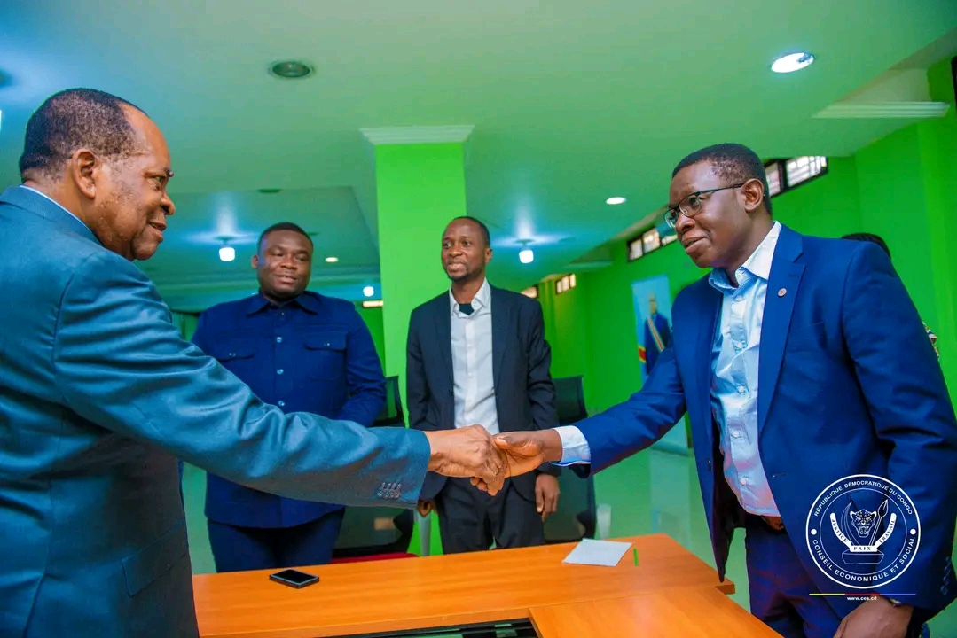 AUDIENCE OFFICIELLE : LA FSEG-ULC RENFORCE SON ENGAGEMENT DANS L’ANALYSE DES POLITIQUES PUBLIQUES UNE RENCONTRE STRATÉGIQUE AVEC LE CONSEIL ÉCONOMIQUE ET SOCIAL DE LA RDC