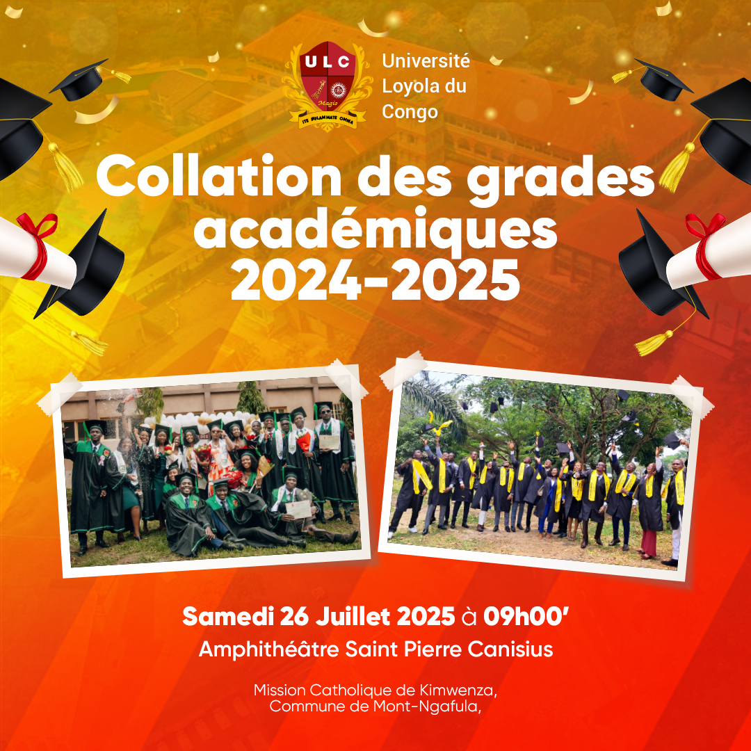 CÉRÉMONIE DE COLLATION DES GRADES ACADÉMIQUES